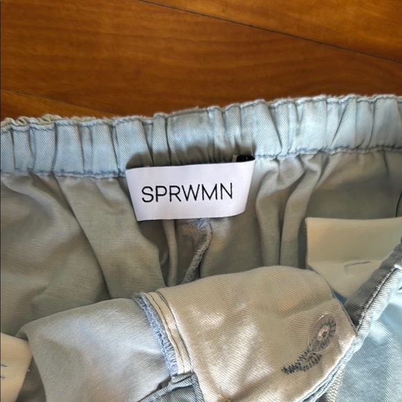 SPRWMN Blue Casual Pants - Picture 2 of 5